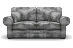 Heart of House Chedworth 2 Seater Fabric Sofa Bed - Silver